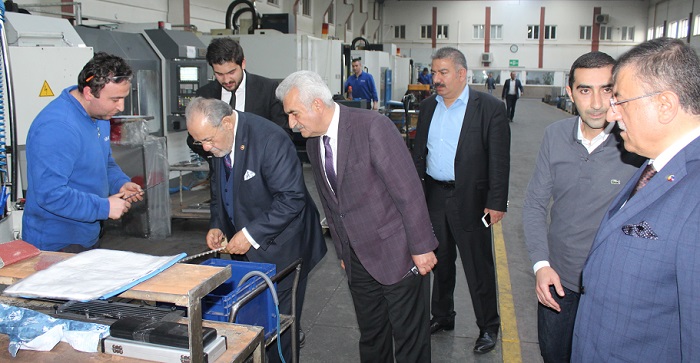 SALİM USLU’DAN YAĞMAKSAN’A ZİYARET