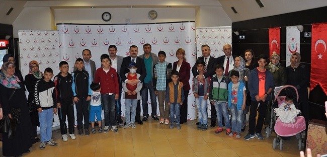 LÖSEMİLİ ÇOCUKLARLA BİR ARAYA GELDİLER
