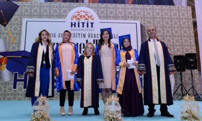 HİTİT’DE MEZUNİYET SEVİNCİ YAŞANDI