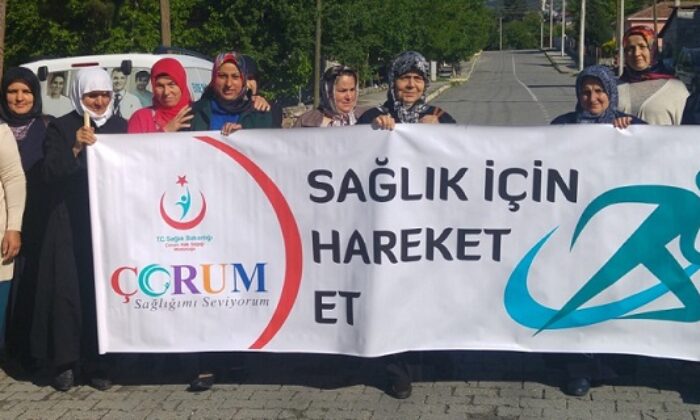 SAĞLIK İÇİN YÜRÜDÜLER