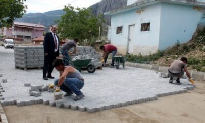 ŞEN, YOL ÇALIŞMALARINI İNCELEDİ