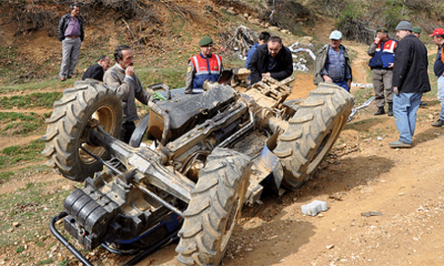 TRAKTÖRÜN ALTINDA CAN VERDİ