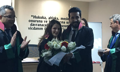 GENÇ AVUKAT CÜPPESİNİ GİYDİ