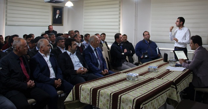 MECİTÖZÜ SÜT ÜRETİCİLERİ BİLGİLENDİRİLDİ