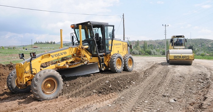 KAPAKLI BAĞLARINA YENİ YOL YAPILIYOR