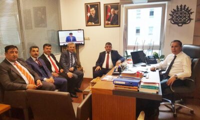 ÇORDEF YÖNETİMİNDEN CEYLAN’A ZİYARET