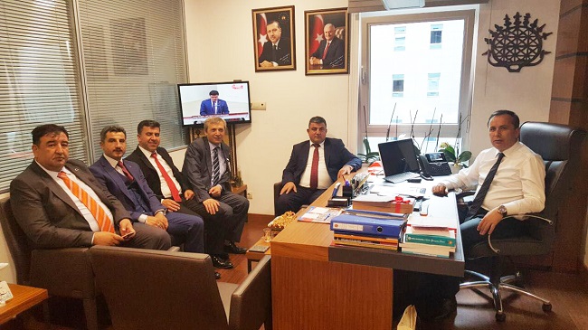 ÇORDEF YÖNETİMİNDEN CEYLAN’A ZİYARET