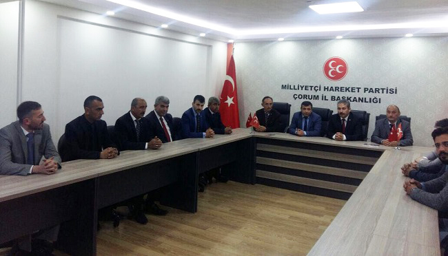 TÜRKAV MHP YÖNETİMİNİ KUTLADI