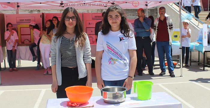 SALİM AKAYDIN’DA BİLİM FUARI