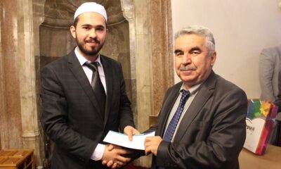 GENÇ İMAM HAFIZLIKTA BİRİNCİ OLDU