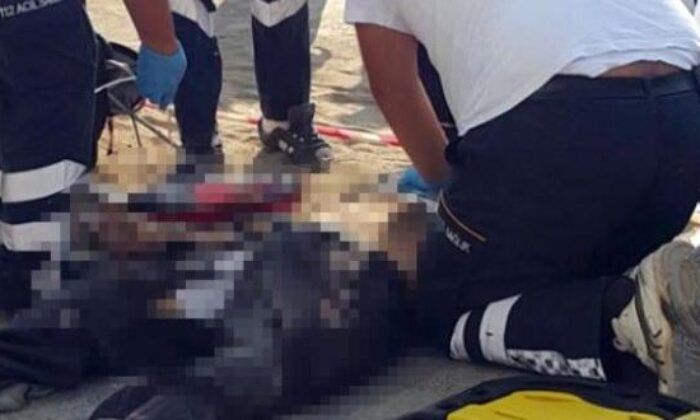 ELEKTRİK DİREĞİNDE KORKUNÇ ÖLÜM