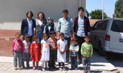 GENÇ BAŞKANDAN ÖĞRENCİLERE DESTEK