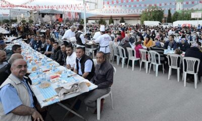 AKKENT MAHALLESİNDE 2 BİN 500 KİŞİLİK İFTAR