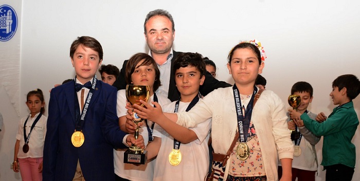 AKIL OYUNLARINDA ÖDÜLLER VERİLDİ