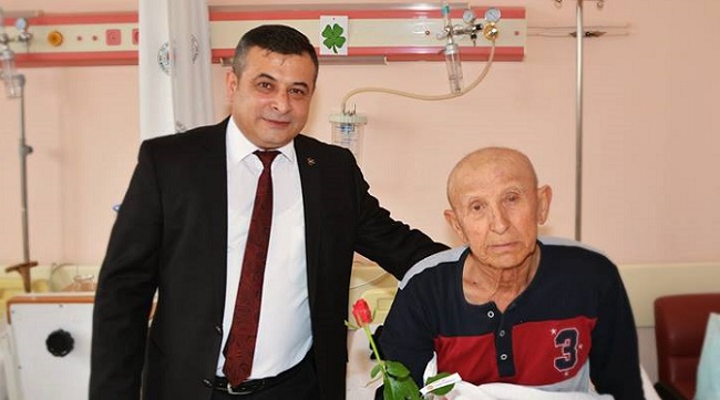 MHP’DEN HASTALARA MORAL ZİYARETİ