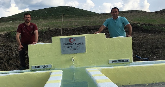 KÖYLERE ÇEŞME YAPTIRILIYOR