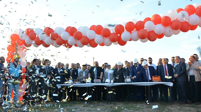 İMAM HATİP LİSESİNİN TEMELİ ATILDI