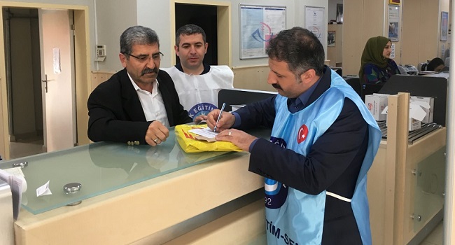 DİLEKÇELER BAŞBAKANLIĞA GÖNDERİLDİ