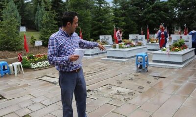 ŞEHİT MEZARLARI BAKIMA ALINDI