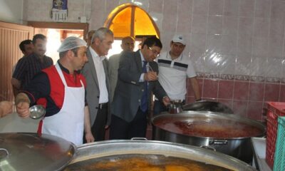 AŞEVİNDE İNCELEMELERDE BULUNDULAR