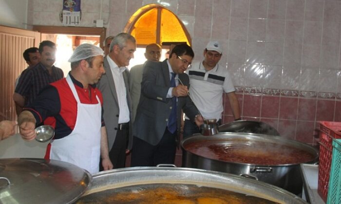 AŞEVİNDE İNCELEMELERDE BULUNDULAR