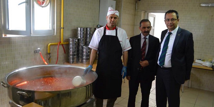 GÜNLÜK BİN KİŞİYE SICAK YEMEK