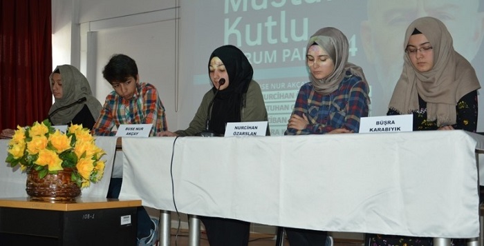 ÖĞRENCİLERDEN MUSTAFA KUTLU PANELİ