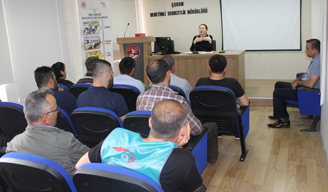 ÇORUM’DA DENETİMLİ SERBESTLİK ÇALIŞMALARI