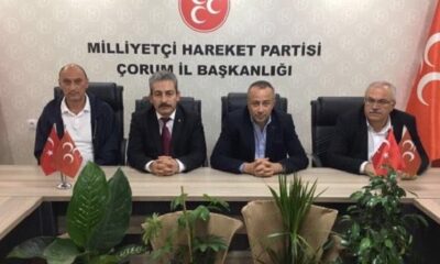 TÜRKAV’DAN MHP’YE TEBRİK ZİYARETİ