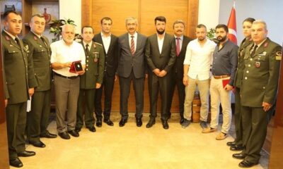 ÇORUMLU GAZİLERE MADALYA VERİLDİ