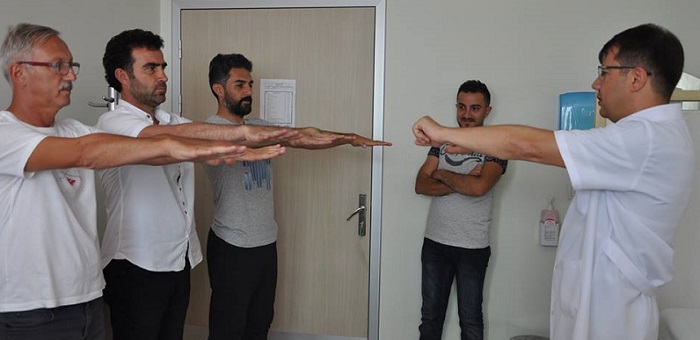 SAĞLIK KONTROLÜNDEN GEÇTİLER