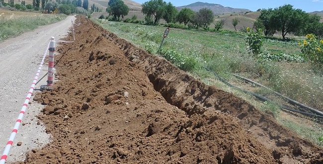 İÇME SUYU ÇALIŞMALARI DEVAM EDİYOR