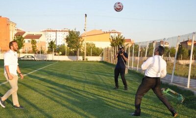 BAŞKAN KÜLCÜ HÜNERLERİNİ SERGİLEDİ