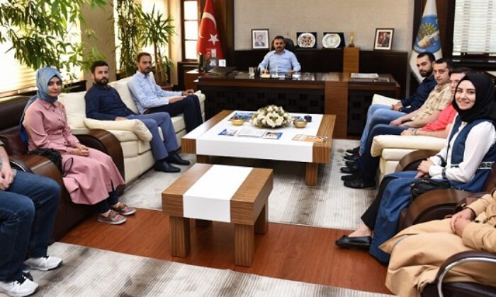 ÖLÇER’DEN BAŞKAN KÜLCÜ’YE ZİYARET