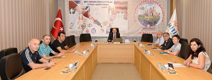 BİRİMLERDE YAPILAN ÇALIŞMALAR GÖRÜŞÜLDÜ