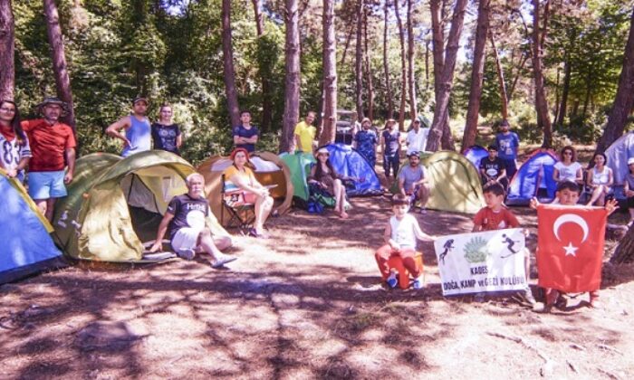 KADEŞ DOĞA KULÜBÜ KAMPTA BULUŞTU