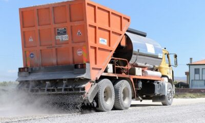 YOL YAPIM ÇALIŞMALARI DEVAM EDİYOR