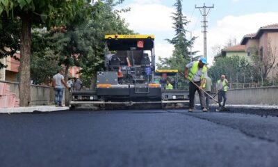 ASFALTLAMA ÇALIŞMALARI DEVAM EDİYOR