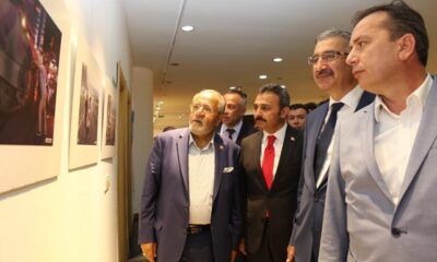 DEMOKRASİ ŞEHİTLERİ SERGİSİ AÇILDI