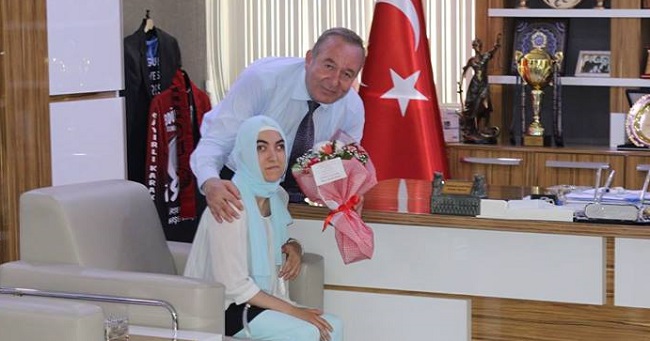 BAŞKAN ŞAHİNER’E TEŞEKKÜR ZİYARETİ