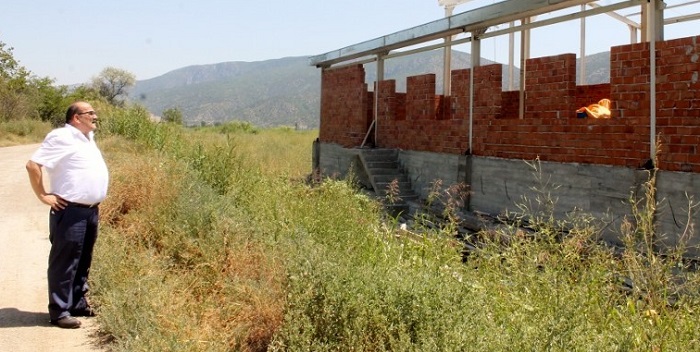 KARGI’DA MEZBAHA İNŞAATI BİTMEK ÜZERE