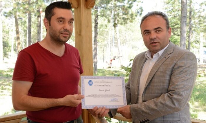 SERTİFİKALI EĞİTİMCİ OLDULAR