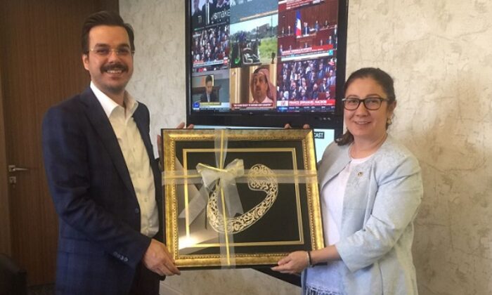 TRT GENEL MÜDÜRÜNÜ ZİYARET ETTİ