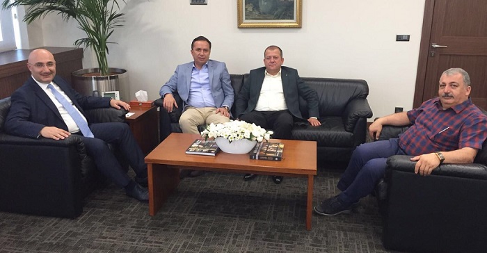 HALKBANK GENEL MÜDÜRÜNE ZİYARET