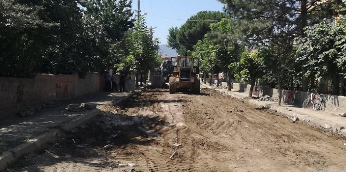 ALT YAPIDAN SONRA ASFALT BAŞLAYACAK