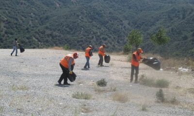 KÖYLERİN ÇÖPÜ HERGÜN TOPLANIYOR