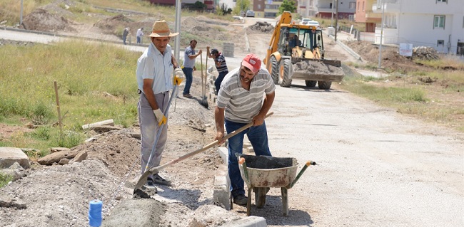 ÜST YAPI ÇALIŞMALARI DEVAM EDİYOR