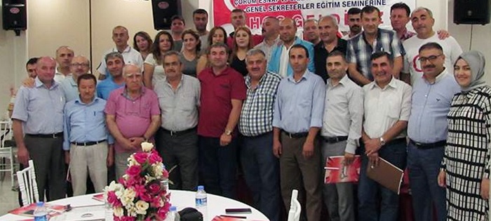 GENEL SEKRETERLER EĞİTİMDEN GEÇTİ