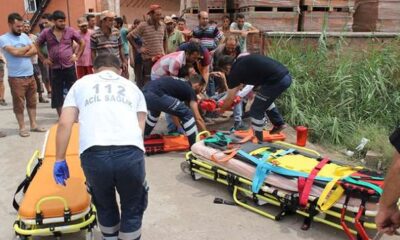 KAMYONET VE TIR ÇARPIŞTI: 2 YARALI