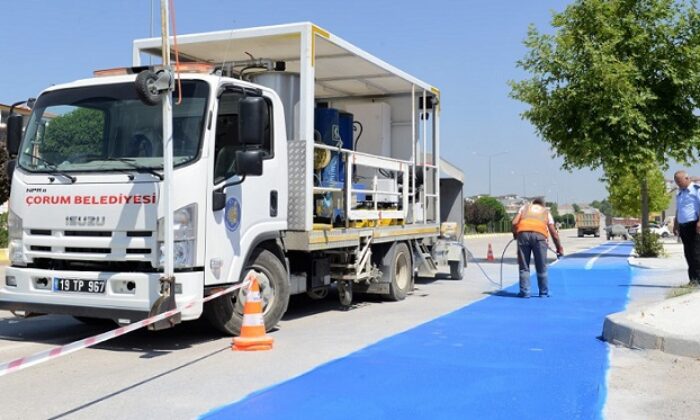 BELEDİYE’DEN BİSİKLET YOLU